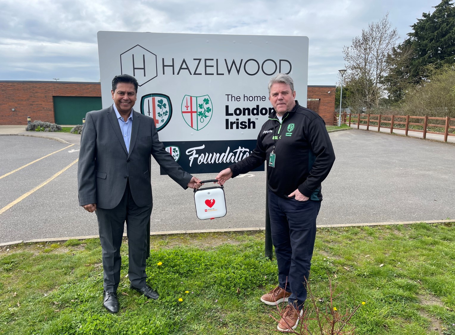 Foundation work alongside Pump Technology ltd, to donate defibrillators